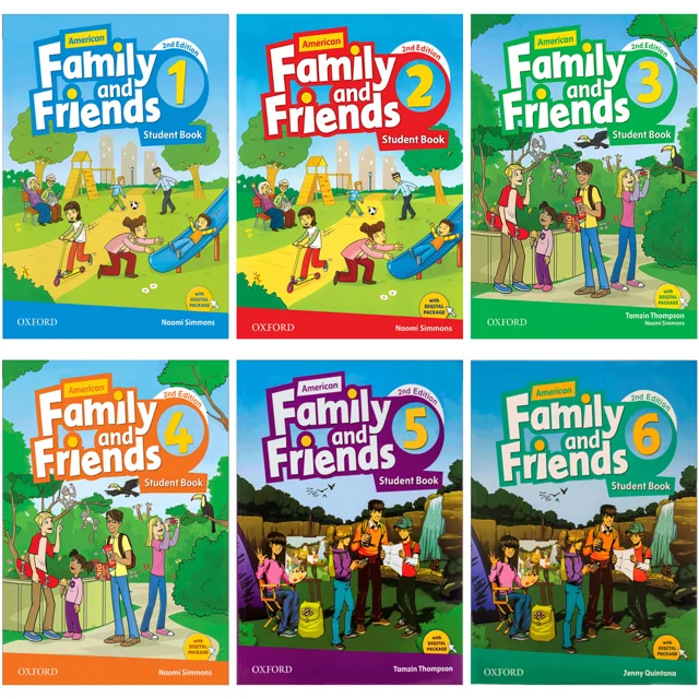 کتاب‌های Family and Friends
